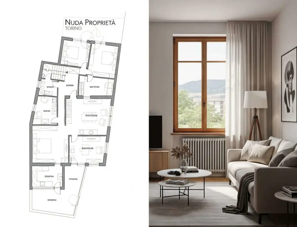 nuda proprietà casa torino